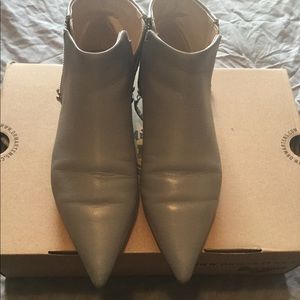 Grey ankle Zara booties